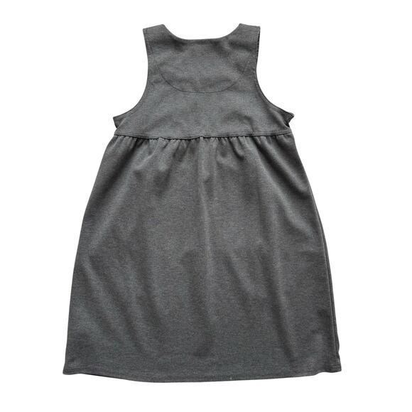 NWOT Next School Gray Pinafore Dress Size 10y - Picture 4 of 6